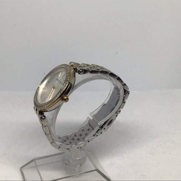 Pre-Owned Michael Kors Mini Darci MK3405 Two-Tone Glitz Women's 33mm Watch - Picture 4 of 16